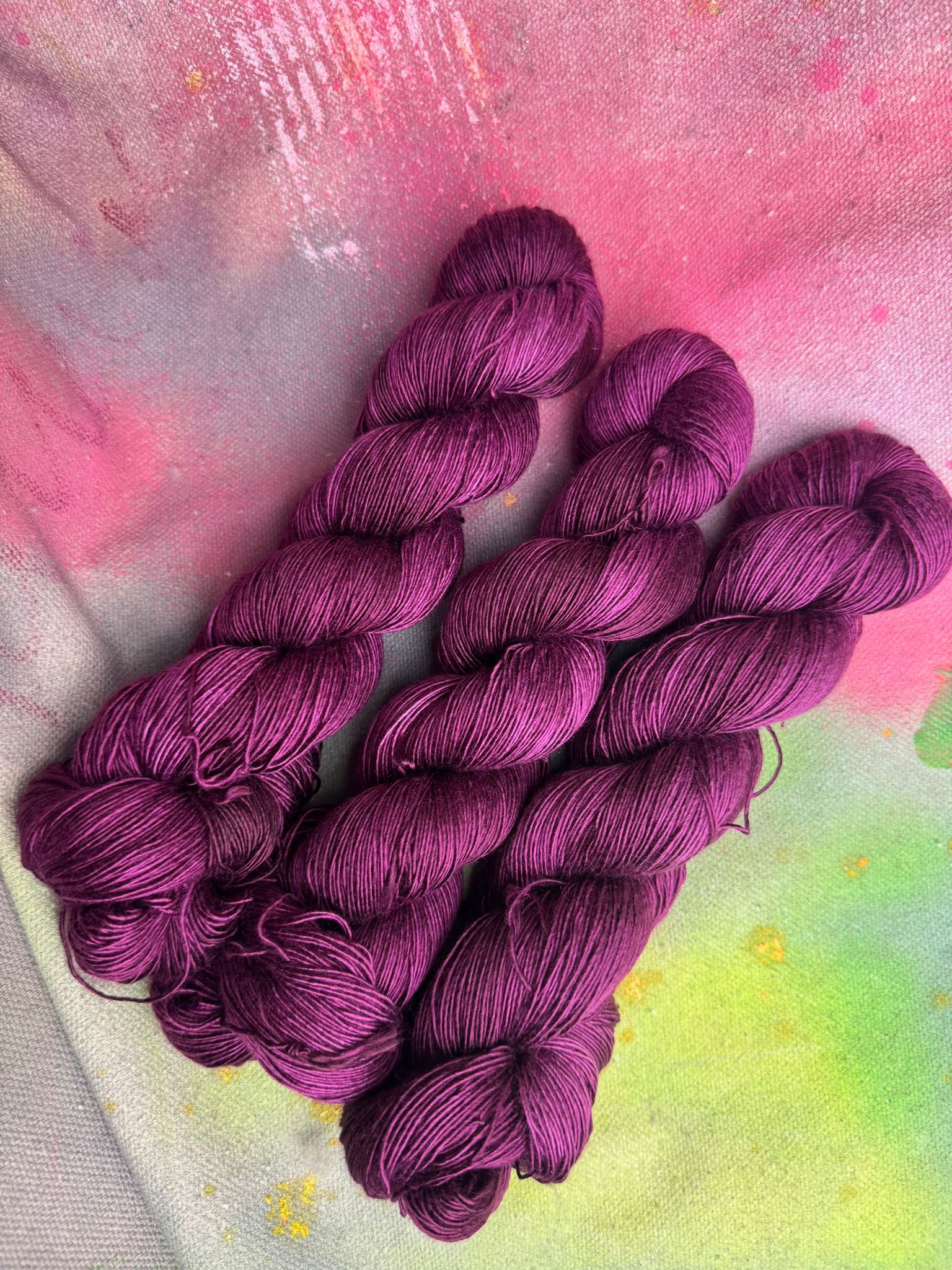 Burgundy Silk
